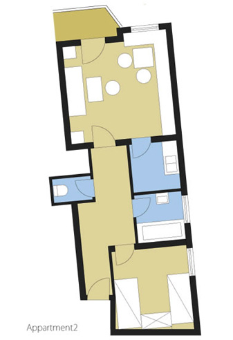Layout Apartment 2