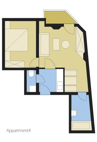 Layout Apartment 4